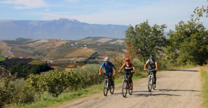Cicloturismo in ebike Valle del Trigno